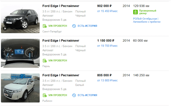 Ford Edge Ford Edge
