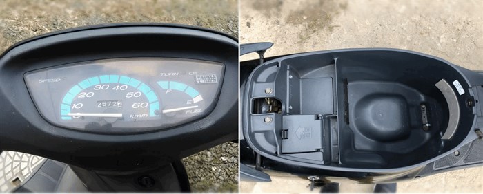 honda tact af 30 приборная панель